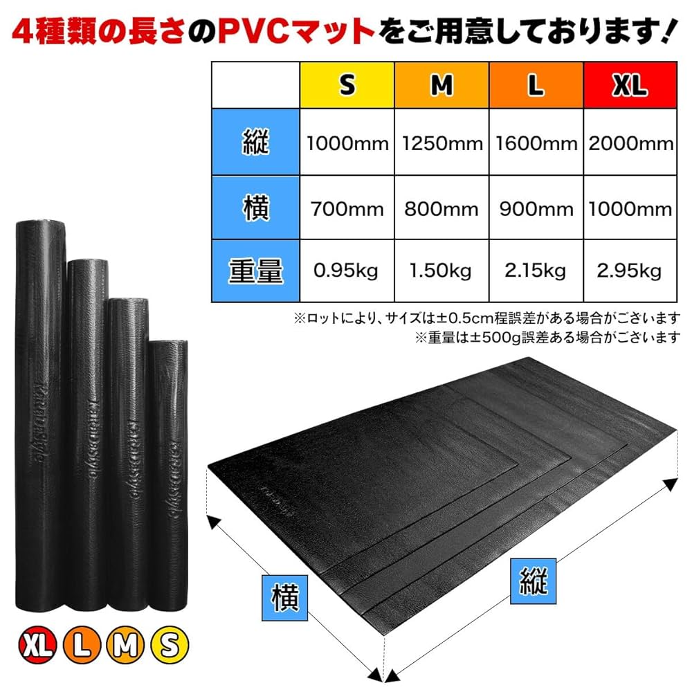 Amazon.co.jp: KaRaDaStyle フロアマット ベンチマット 筋トレ